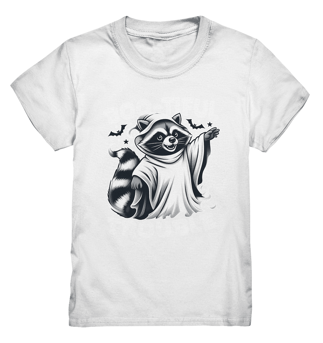 Boo - tiful Trouble – Der freche Waschbär mit Geister - Charm! - Kids Premium Shirt - FaunaFeels Onlineshop Kids & Babys