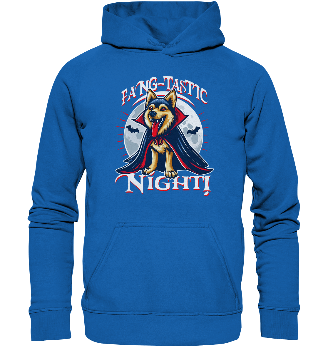Fang - tastic Night – Der Vampirhund auf nächtlicher Jagd! - Kids Premium Hoodie - FaunaFeels Onlineshop Kids & Babys