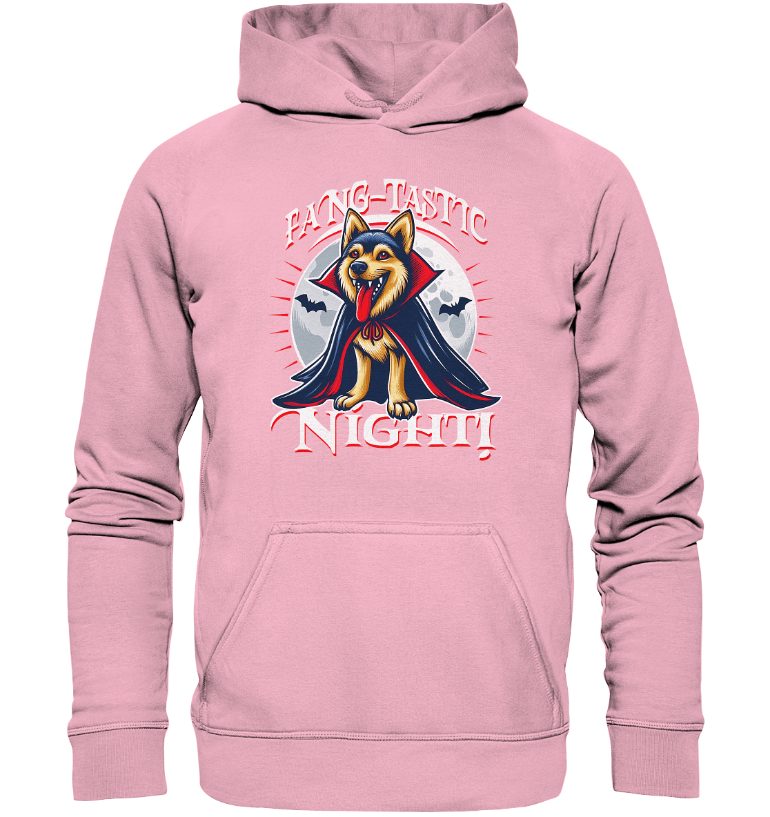 Fang - tastic Night – Der Vampirhund auf nächtlicher Jagd! - Kids Premium Hoodie - FaunaFeels Onlineshop Kids & Babys