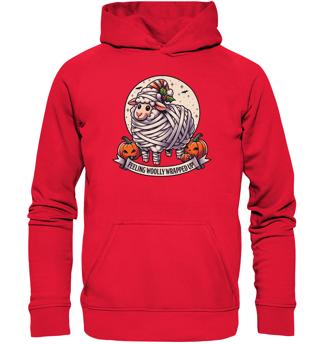 Feeling Woolly Wrapped Up – Das verzauberte Mumien - Schaf! - Kids Premium Hoodie - FaunaFeels Onlineshop Kids & Babys