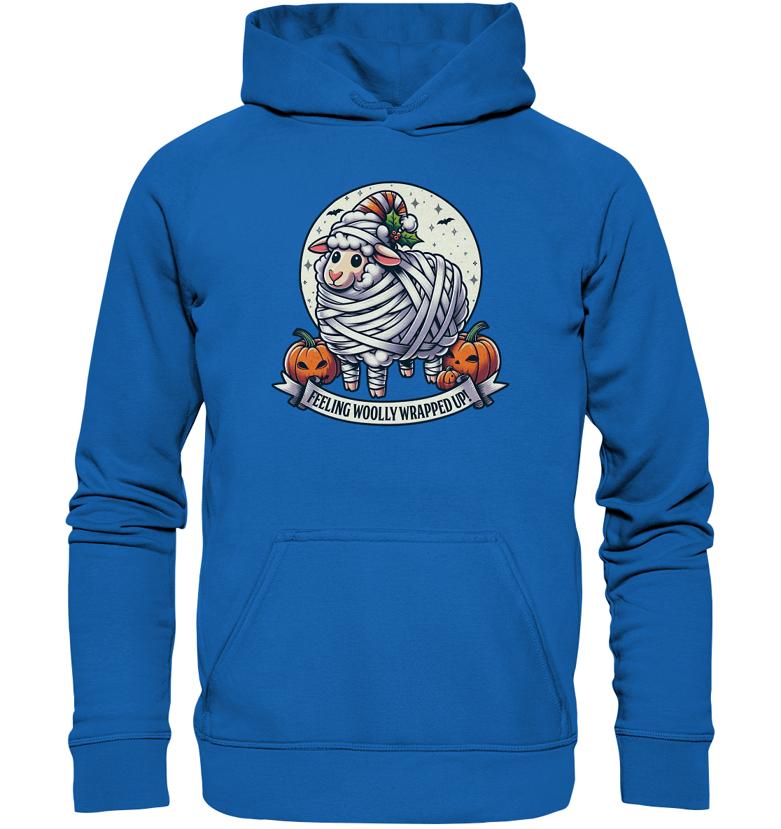 Feeling Woolly Wrapped Up – Das verzauberte Mumien - Schaf! - Kids Premium Hoodie - FaunaFeels Onlineshop Kids & Babys