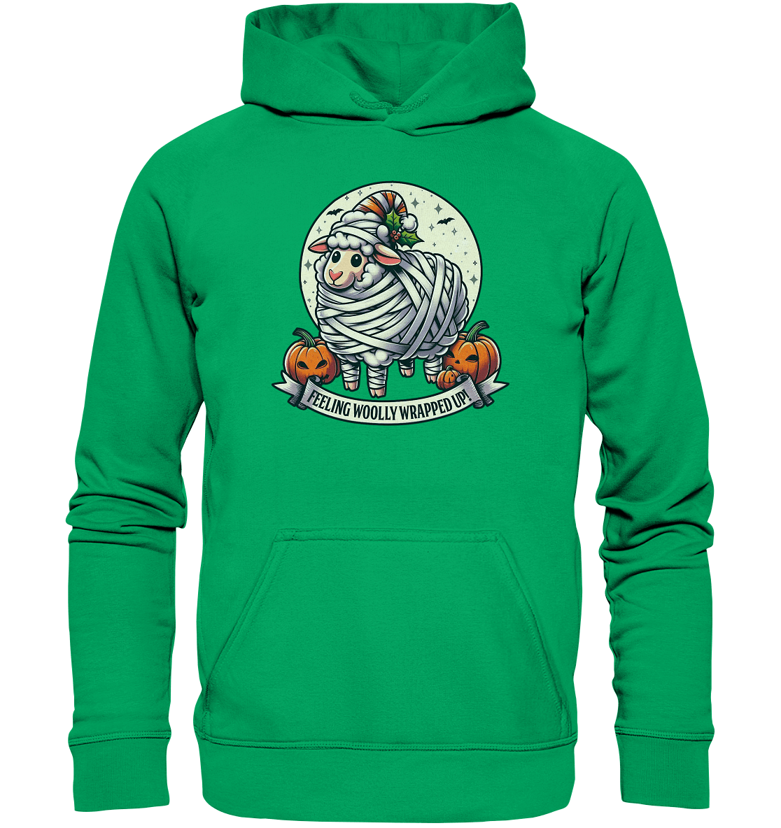 Feeling Woolly Wrapped Up – Das verzauberte Mumien - Schaf! - Kids Premium Hoodie - FaunaFeels Onlineshop Kids & Babys