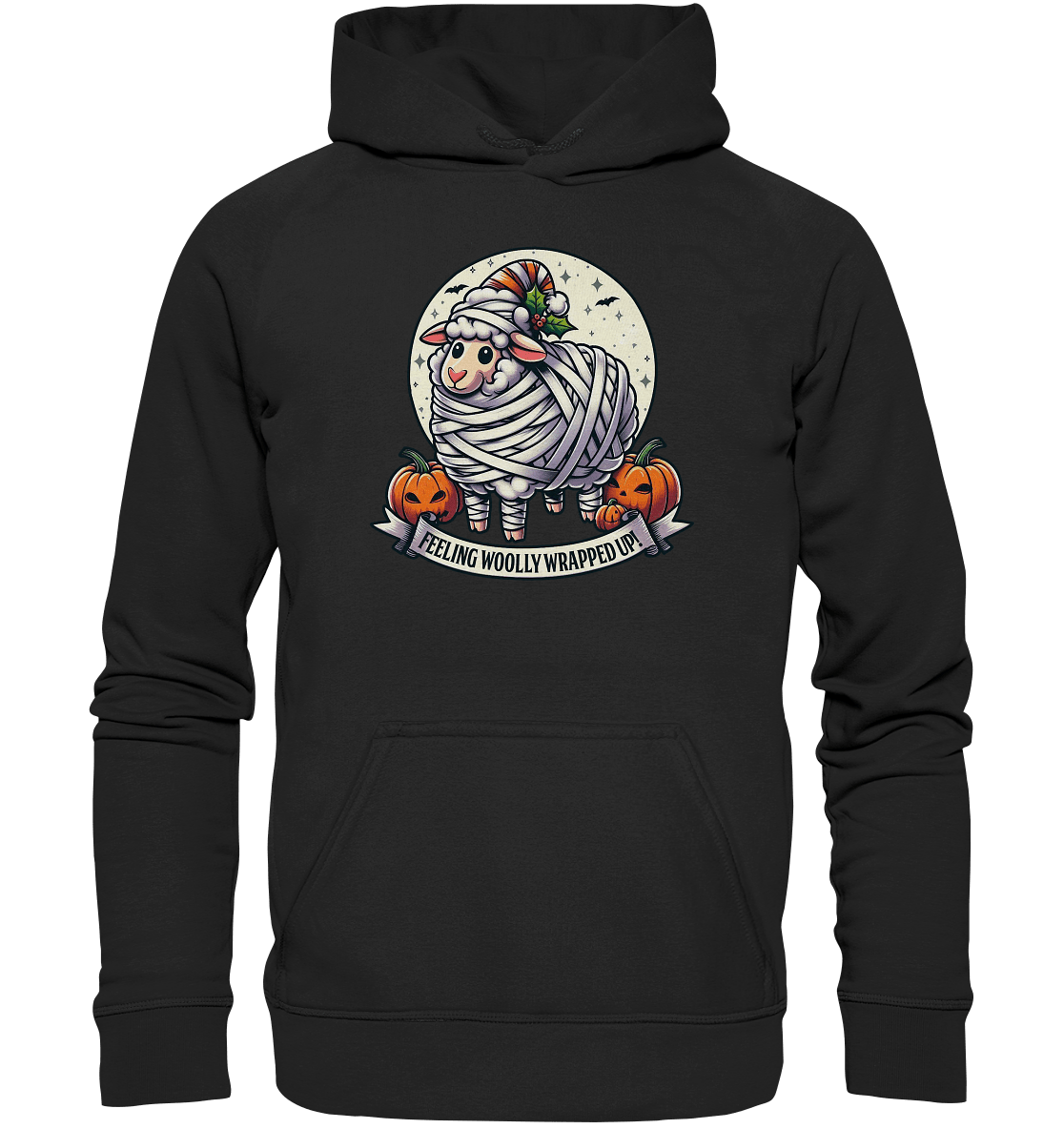 Feeling Woolly Wrapped Up – Das verzauberte Mumien - Schaf! - Kids Premium Hoodie - FaunaFeels Onlineshop Kids & Babys