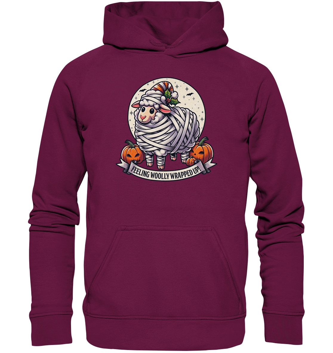 Feeling Woolly Wrapped Up – Das verzauberte Mumien - Schaf! - Kids Premium Hoodie - FaunaFeels Onlineshop Kids & Babys