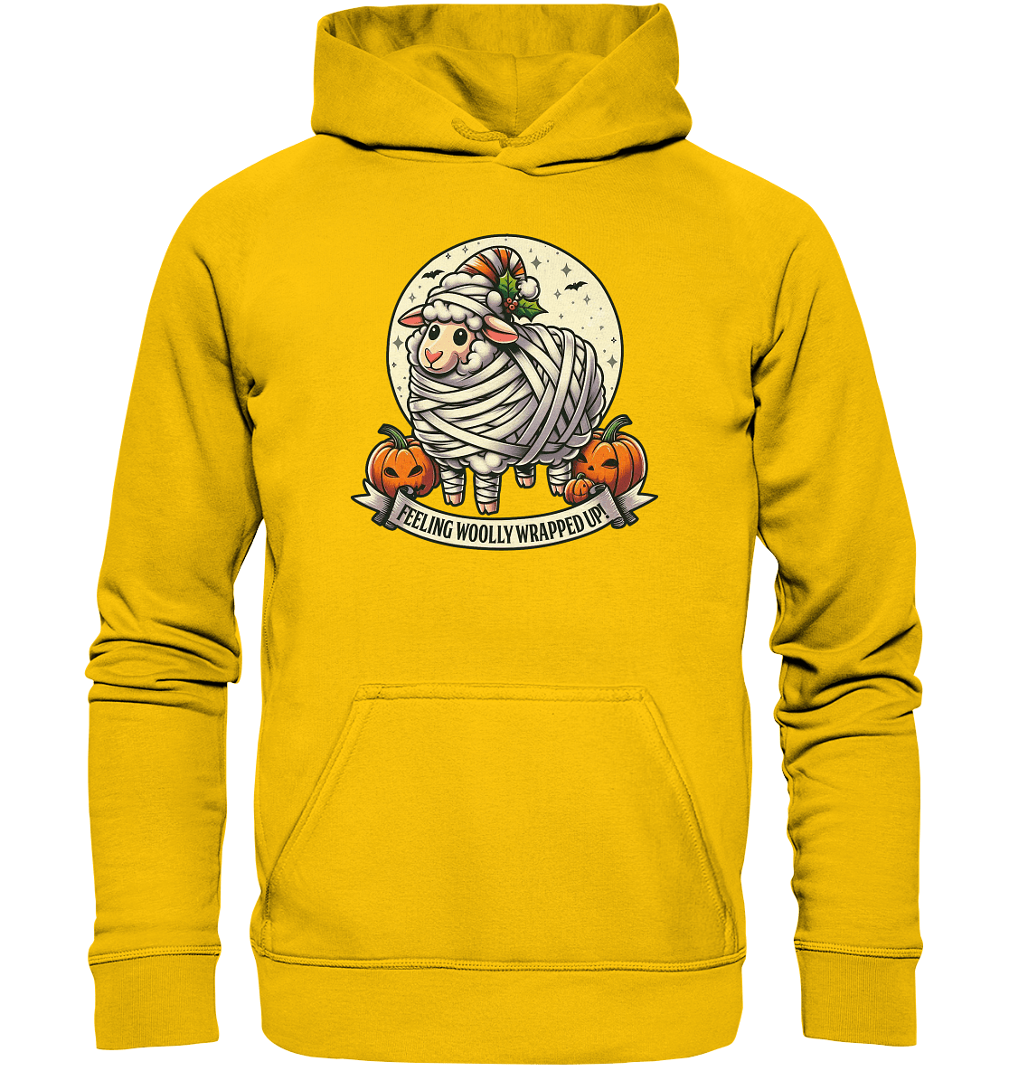 Feeling Woolly Wrapped Up – Das verzauberte Mumien - Schaf! - Kids Premium Hoodie - FaunaFeels Onlineshop Kids & Babys