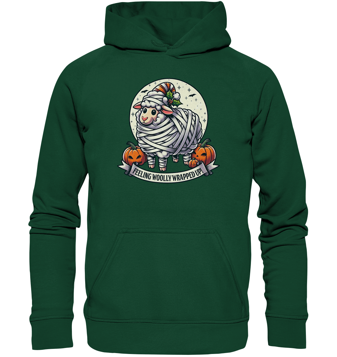 Feeling Woolly Wrapped Up – Das verzauberte Mumien - Schaf! - Kids Premium Hoodie - FaunaFeels Onlineshop Kids & Babys
