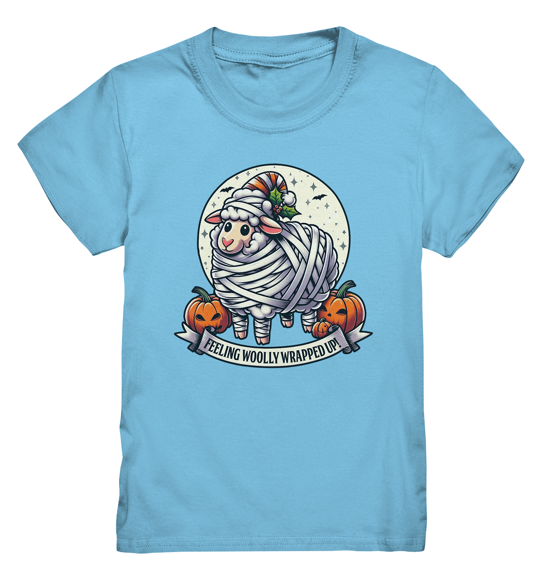 Feeling Woolly Wrapped Up – Das verzauberte Mumien - Schaf! - Kids Premium Shirt - FaunaFeels Onlineshop Kids & Babys