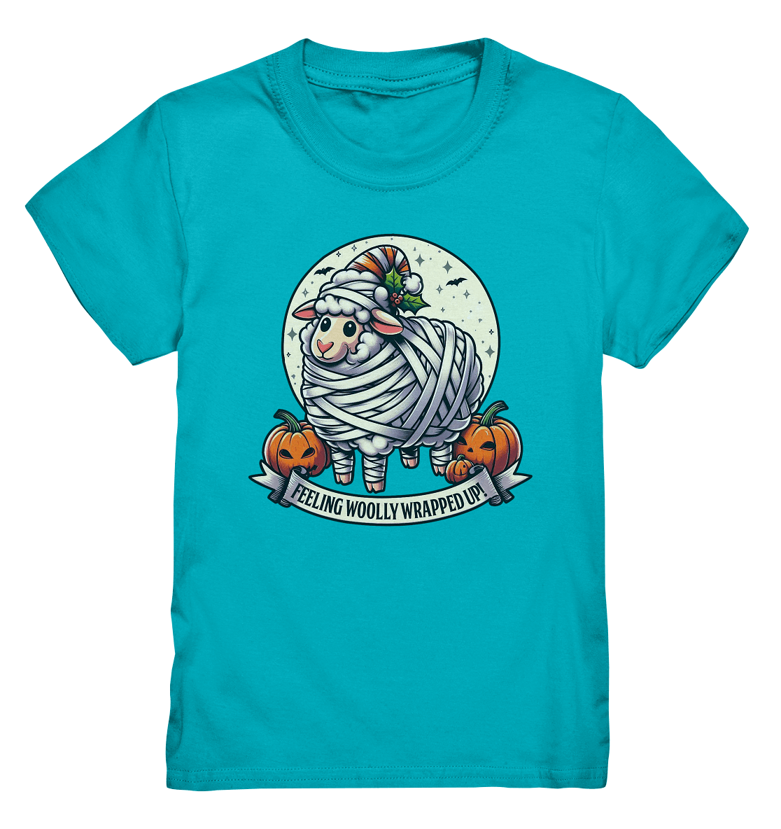 Feeling Woolly Wrapped Up – Das verzauberte Mumien - Schaf! - Kids Premium Shirt - FaunaFeels Onlineshop Kids & Babys