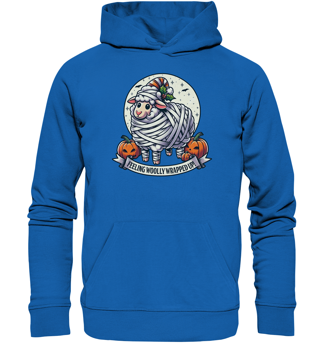 Feeling Woolly Wrapped Up – Das verzauberte Mumien - Schaf! - Premium Unisex Hoodie - FaunaFeels Onlineshop Hoodies