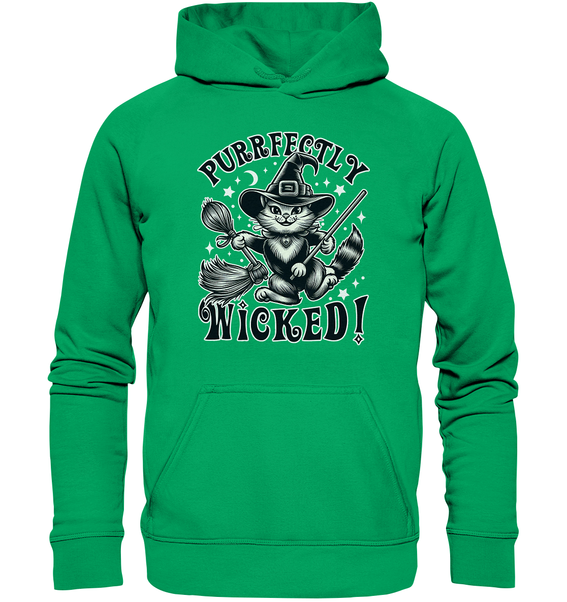 Purrfectly Wicked – Magischer Katzenzauber mit Schalk - Kids Premium HFaunaFeels Onlineshoppurrfectly wicked – magischer katzenzauber mit schalk - kids premium hoodie