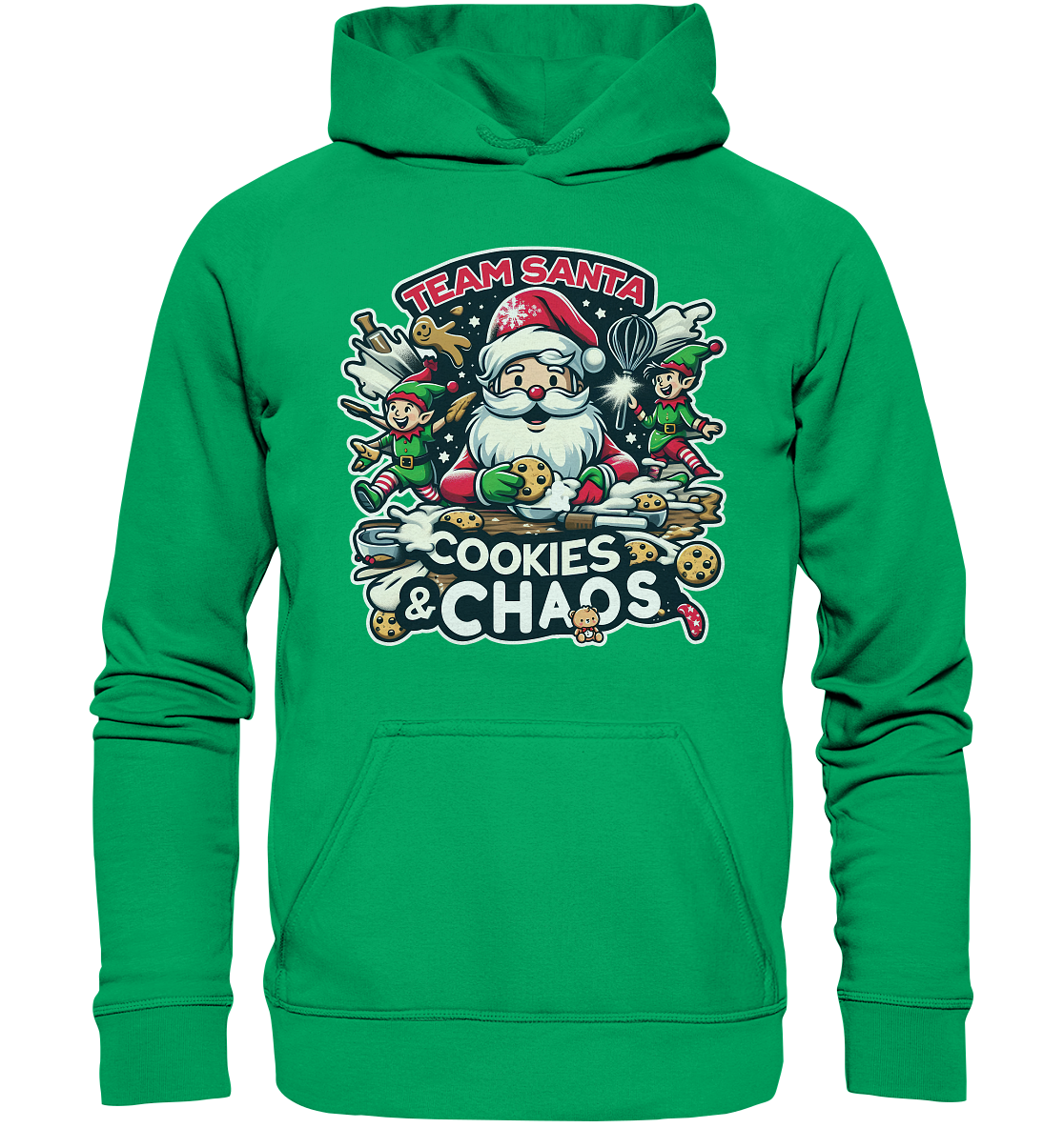 Team Santa – Cookies & Chaos! - Kids Premium HoodieFaunaFeels OnlineshopTeam Santa – Cookies & Chaos