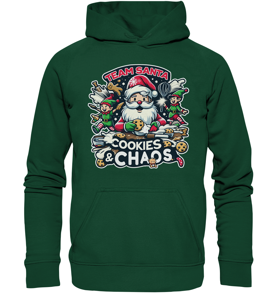 Team Santa – Cookies & Chaos! - Kids Premium HoodieFaunaFeels OnlineshopTeam Santa – Cookies & Chaos