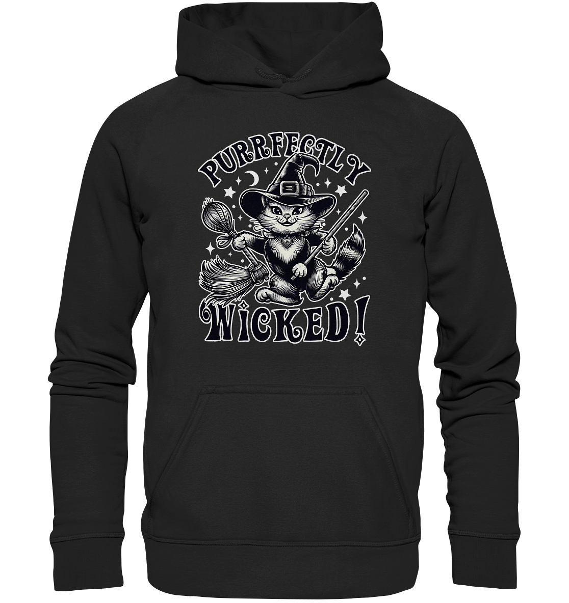 Purrfectly Wicked – Magischer Katzenzauber mit Schalk - Kids Premium HFaunaFeels Onlineshoppurrfectly wicked – magischer katzenzauber mit schalk - kids premium hoodie