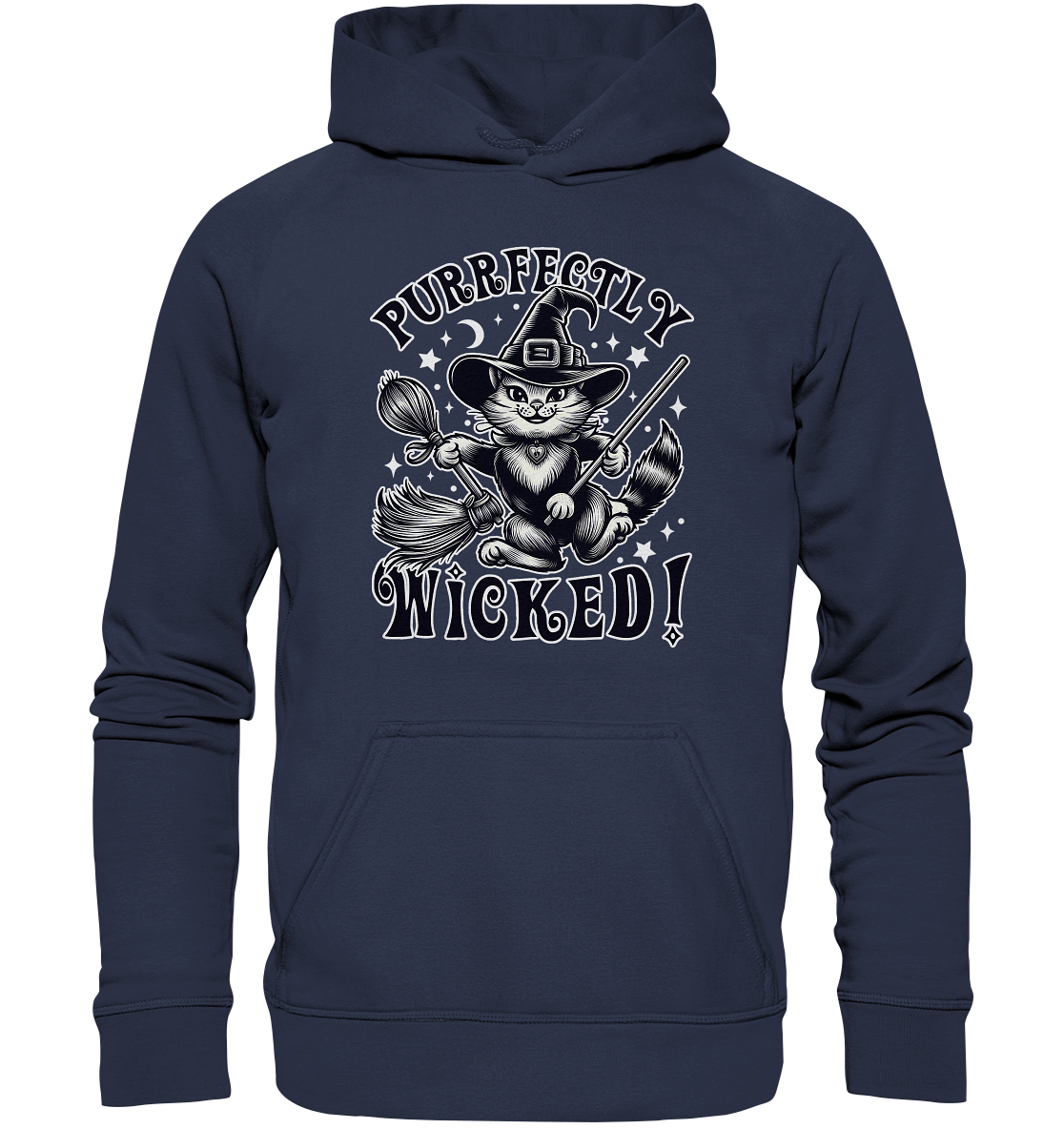 Purrfectly Wicked – Magischer Katzenzauber mit Schalk - Kids Premium HFaunaFeels Onlineshoppurrfectly wicked – magischer katzenzauber mit schalk - kids premium hoodie