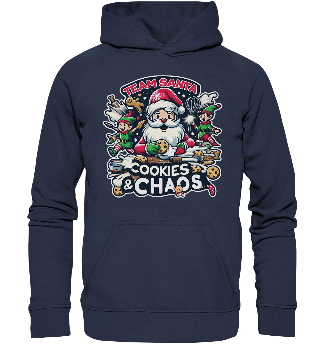 Team Santa – Cookies & Chaos! - Kids Premium HoodieFaunaFeels OnlineshopTeam Santa – Cookies & Chaos
