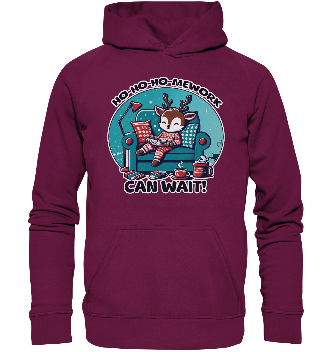 Ho-Ho-Ho-mework Can Wait – Das gemütliche Rentier im Weihnachtsschlaf!FaunaFeels OnlineshopHo-Ho-Ho-mework