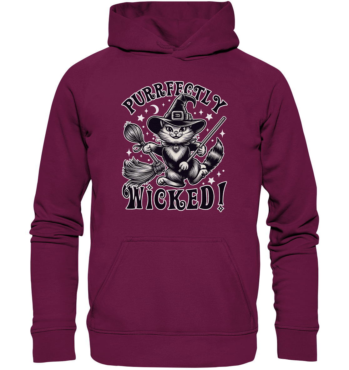 Purrfectly Wicked – Magischer Katzenzauber mit Schalk - Kids Premium HFaunaFeels Onlineshoppurrfectly wicked – magischer katzenzauber mit schalk - kids premium hoodie