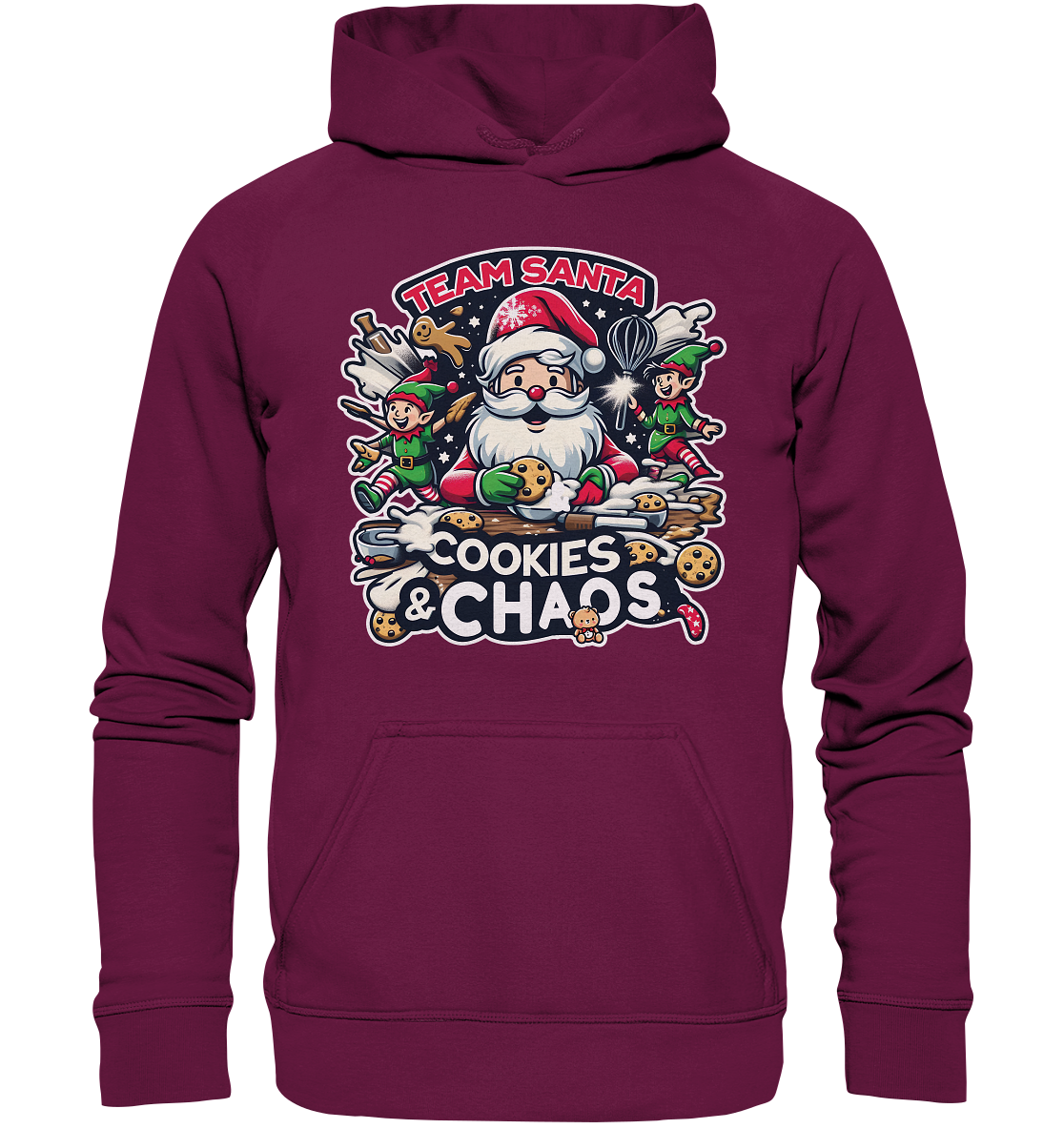 Team Santa – Cookies & Chaos! - Kids Premium HoodieFaunaFeels OnlineshopTeam Santa – Cookies & Chaos