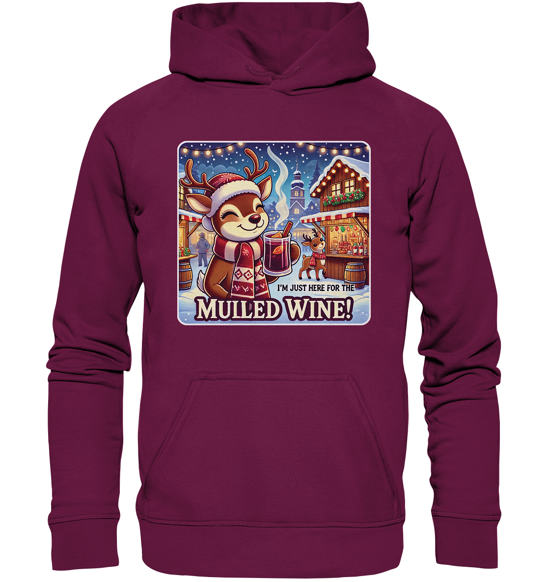 I'm Just Here for the Mulled Wine – Das festliche Rentier auf dem WeihFaunaFeels OnlineshopMulled Wine – Das festliche Rentier auf dem Weihnachtsmarkt