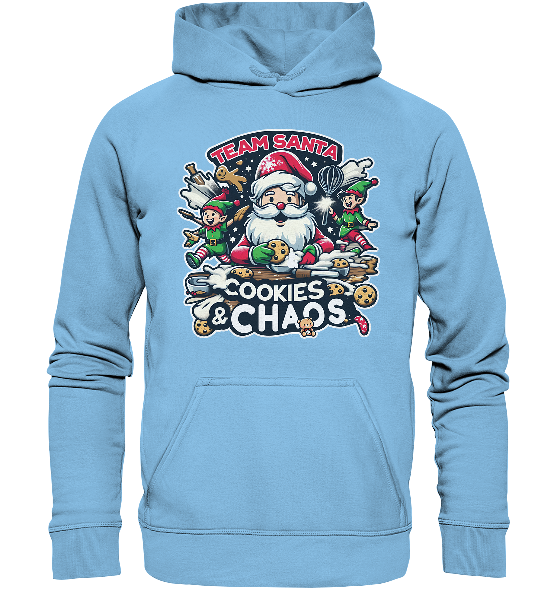 Team Santa – Cookies & Chaos! - Kids Premium HoodieFaunaFeels OnlineshopTeam Santa – Cookies & Chaos