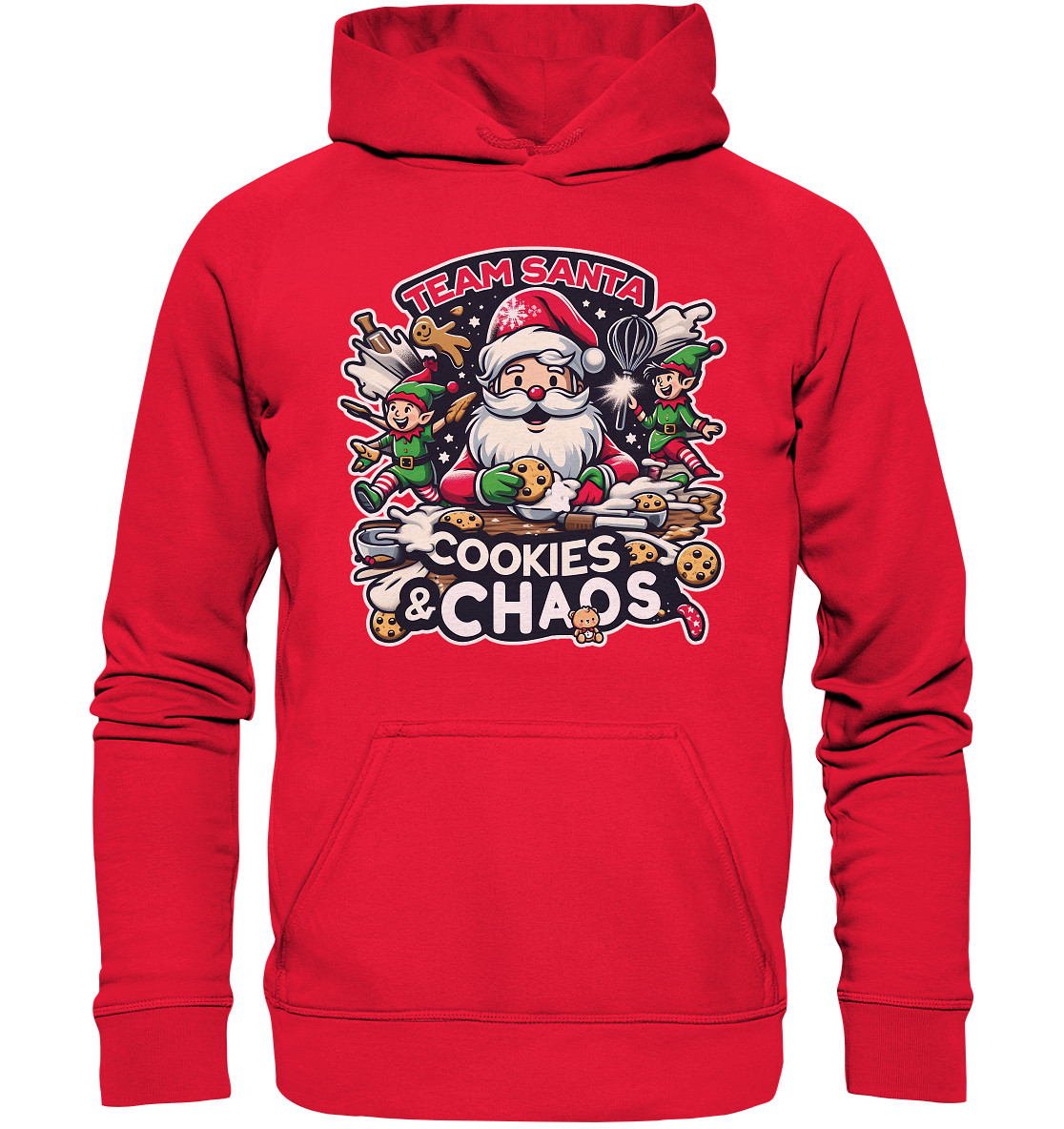 Team Santa – Cookies & Chaos! - Kids Premium HoodieFaunaFeels OnlineshopTeam Santa – Cookies & Chaos