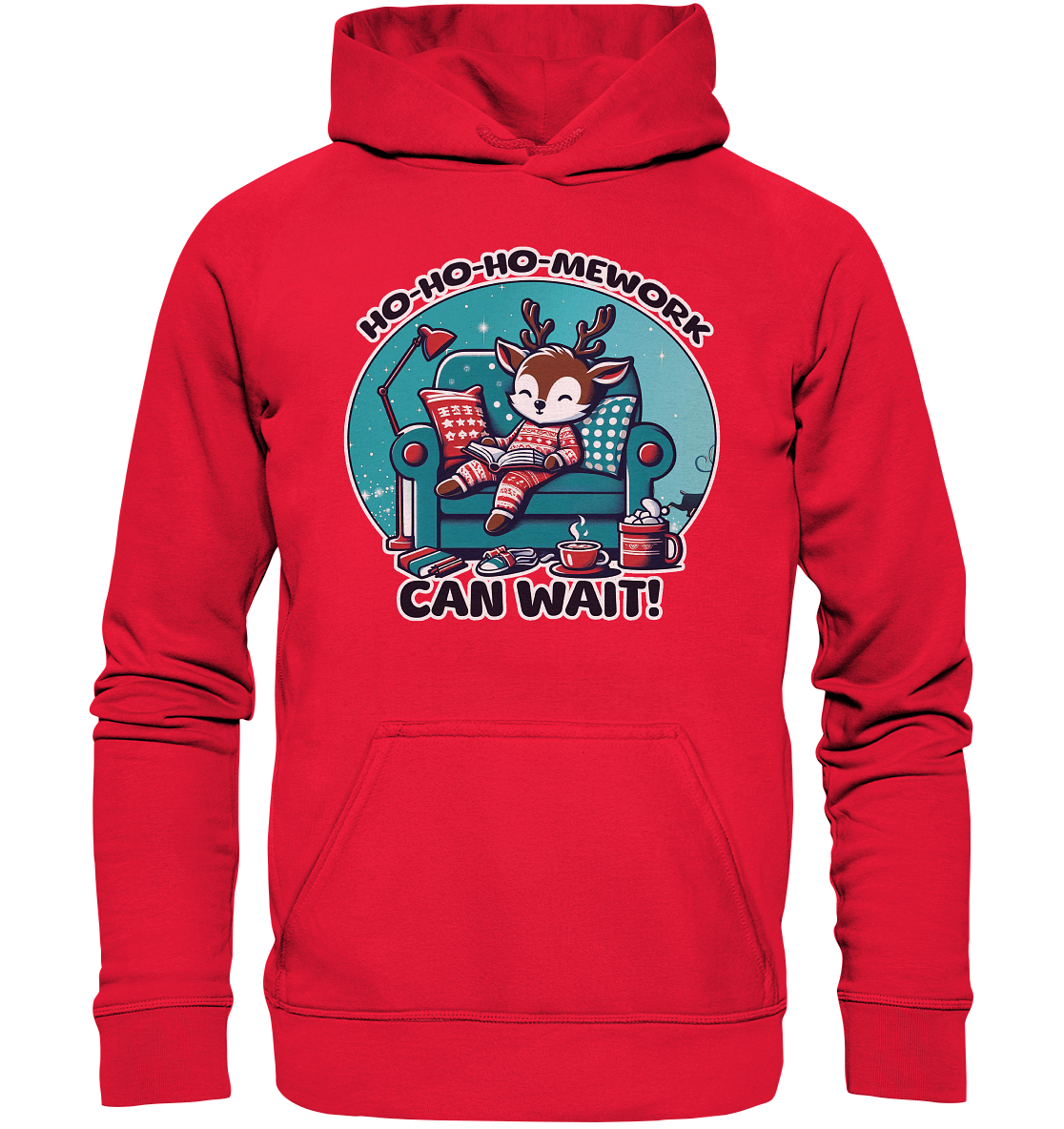 Ho-Ho-Ho-mework Can Wait – Das gemütliche Rentier im Weihnachtsschlaf!FaunaFeels OnlineshopHo-Ho-Ho-mework