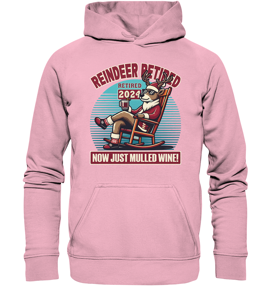 Reindeer Retired – Jetzt gibt's nur noch Glühwein! - Kids Premium HoodFaunaFeels OnlineshopReindeer Retired – Jetzt gibt'