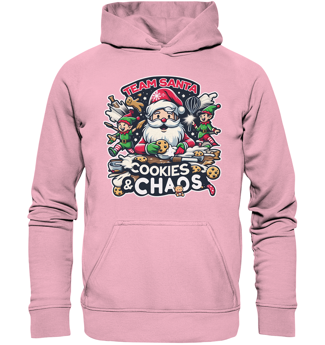 Team Santa – Cookies & Chaos! - Kids Premium HoodieFaunaFeels OnlineshopTeam Santa – Cookies & Chaos