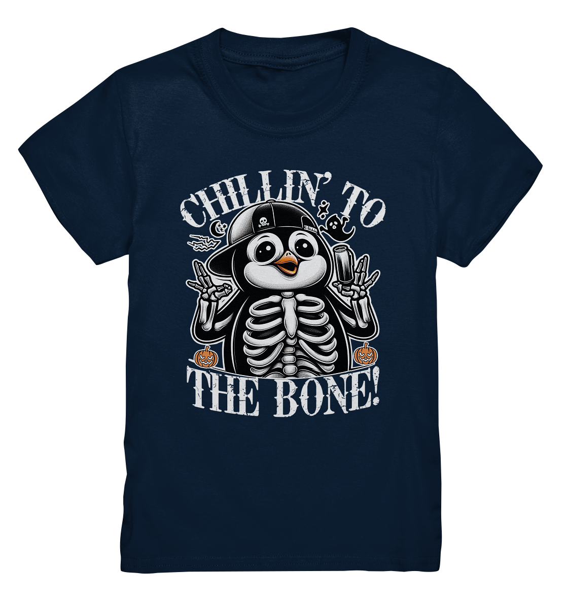 Chillin' to the Bone – Der coolste Pinguin mit Gruselcharme! - Kids PrFaunaFeels OnlineshopBone – Der coolste Pinguin mit Gruselcharme
