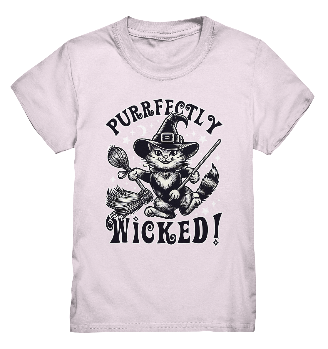 Purrfectly Wicked – Magischer Katzenzauber mit Schalk - Kids Premium SFaunaFeels Onlineshoppurrfectly wicked – magischer katzenzauber mit schalk - kids premium shirt