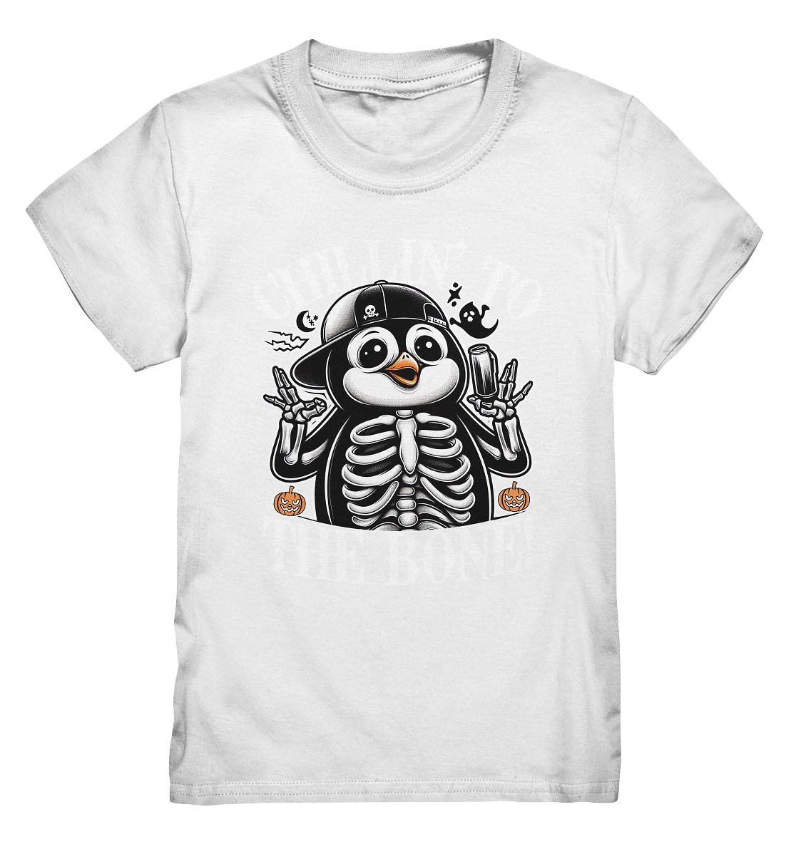 Chillin' to the Bone – Der coolste Pinguin mit Gruselcharme! - Kids PrFaunaFeels OnlineshopBone – Der coolste Pinguin mit Gruselcharme