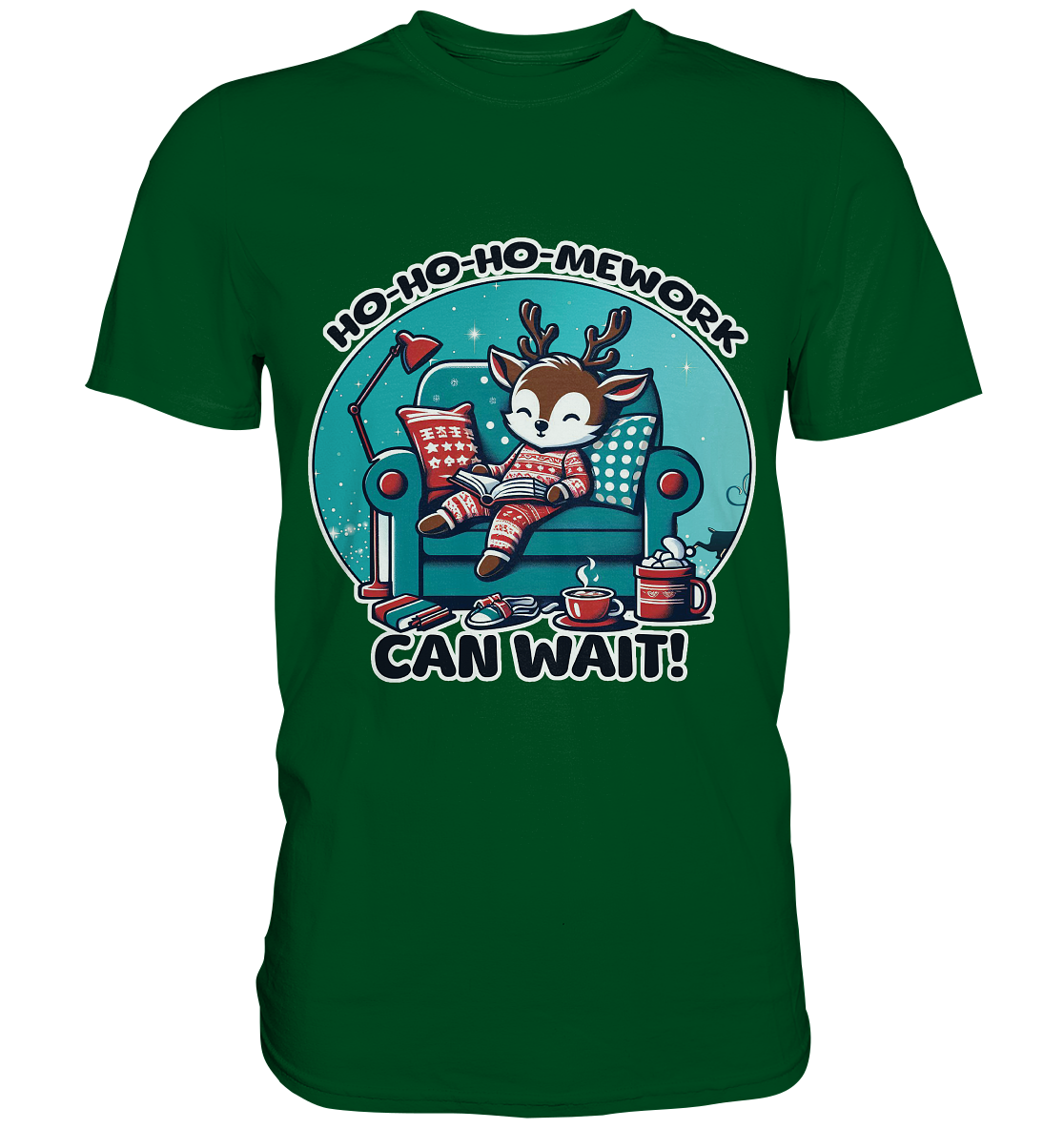 Ho-Ho-Ho-mework Can Wait – Das gemütliche Rentier im Weihnachtsschlaf!FaunaFeels OnlineshopHo-Ho-Ho-mework