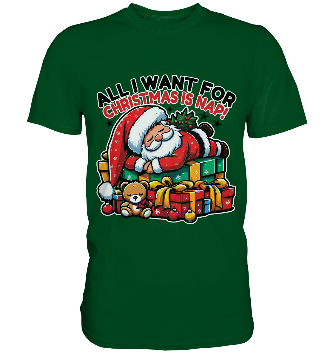 All I Want for Christmas Is Nap – Der entspannte Weihnachtsmann! - PreFaunaFeels OnlineshopNap – Der entspannte Weihnachtsmann