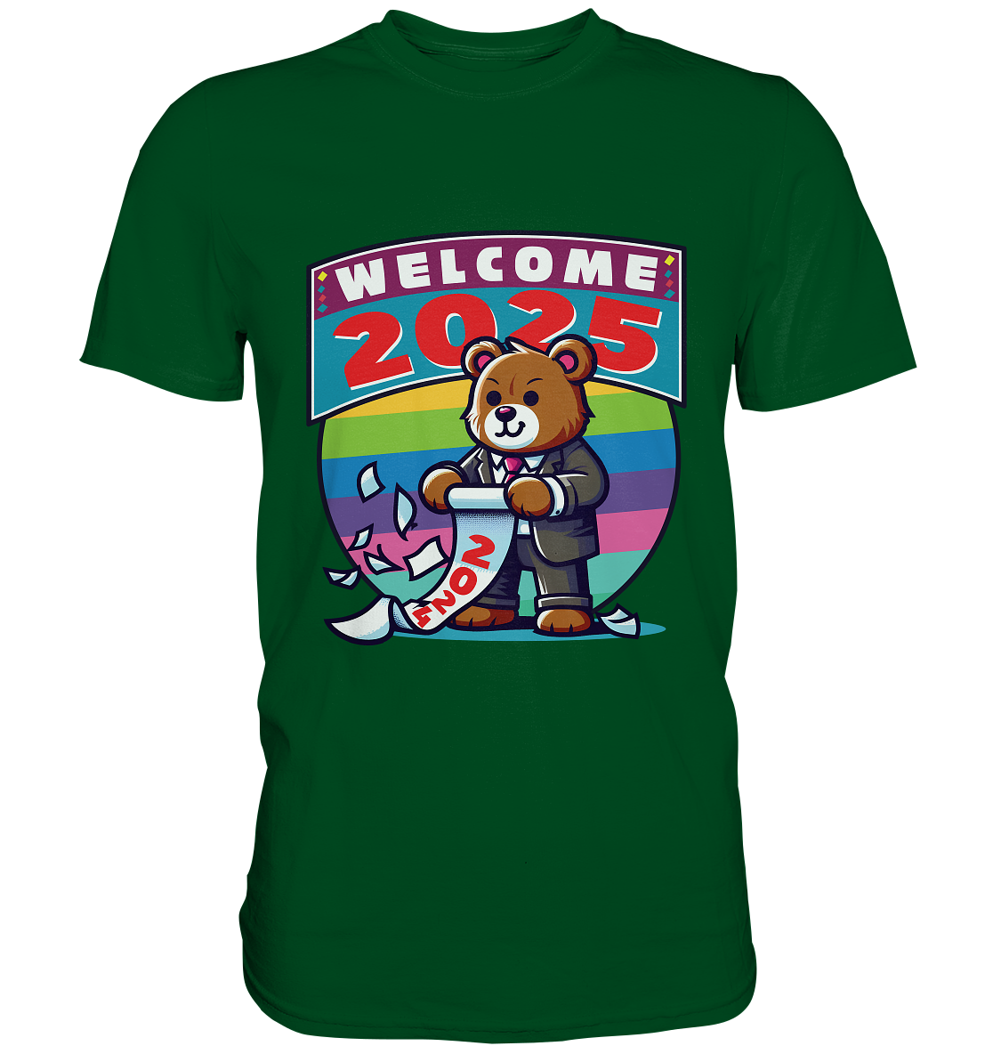 Willkommen 2025 – Der charmante Bärenkalender für einen bunten NeustarFaunaFeels OnlineshopWillkommen 2025