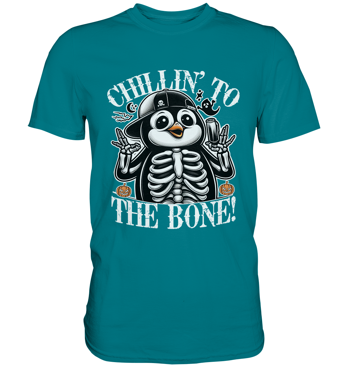 Chillin' to the Bone – Der coolste Pinguin mit Gruselcharme! - PremiumFaunaFeels OnlineshopBone – Der coolste Pinguin mit Gruselcharme