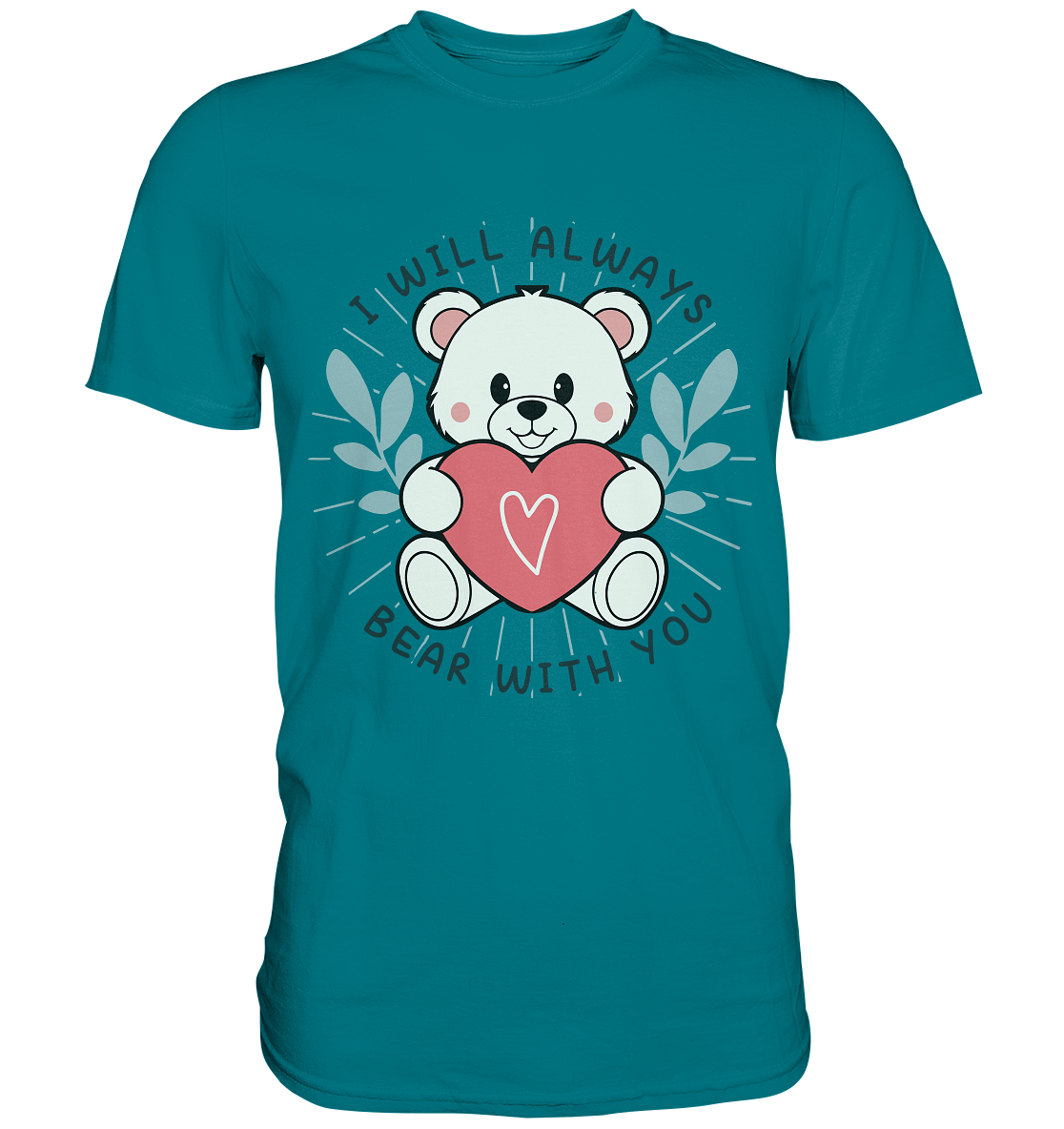 I Will Always Bear With You - Süßer Eisbär mit Herz Valentinsdesign - FaunaFeels OnlineshopI Will