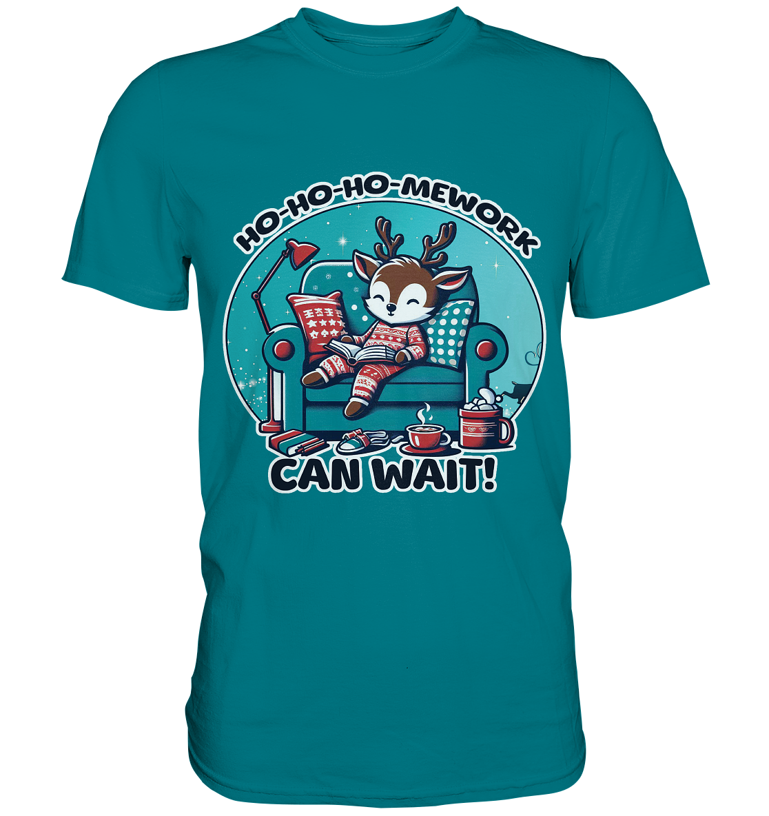 Ho-Ho-Ho-mework Can Wait – Das gemütliche Rentier im Weihnachtsschlaf!FaunaFeels OnlineshopHo-Ho-Ho-mework