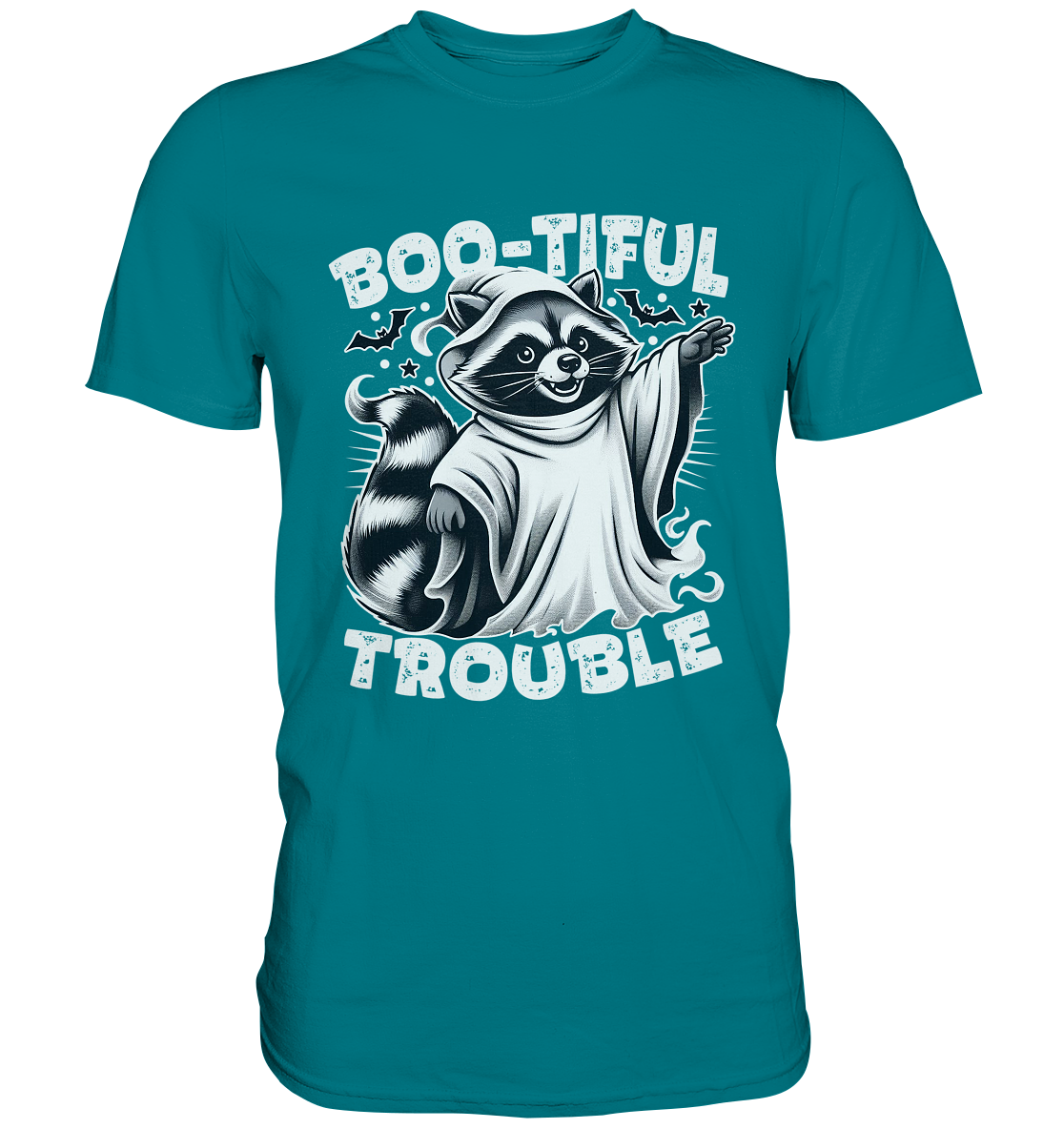 Boo-tiful Trouble – Der freche Waschbär mit Geister-Charm! - Premium SFaunaFeels OnlineshopBoo-tiful Trouble – Der freche Waschbä