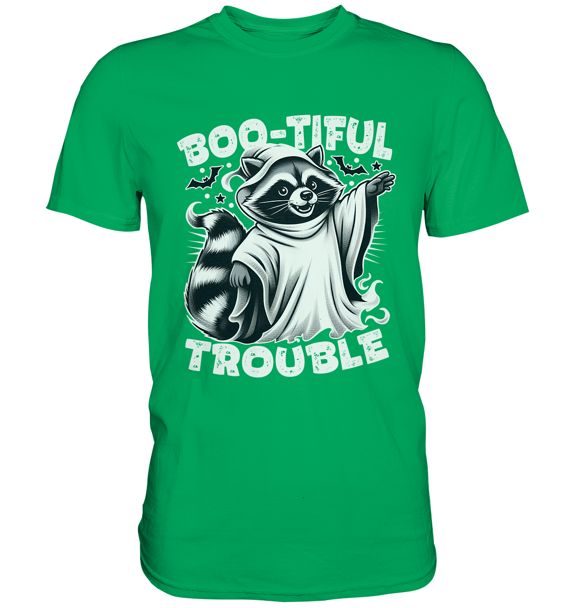 Boo-tiful Trouble – Der freche Waschbär mit Geister-Charm! - Premium SFaunaFeels OnlineshopBoo-tiful Trouble – Der freche Waschbä
