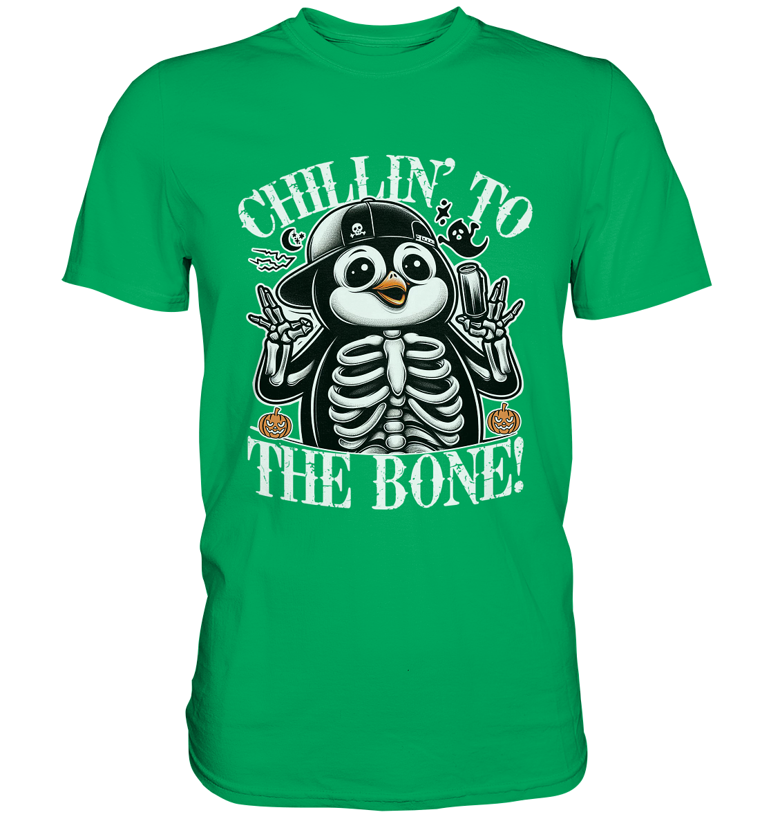 Chillin' to the Bone – Der coolste Pinguin mit Gruselcharme! - PremiumFaunaFeels OnlineshopBone – Der coolste Pinguin mit Gruselcharme