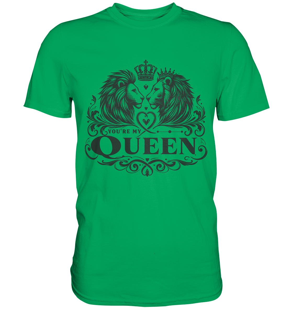 You're My Queen - Königliches Löwenpaar Design im Vintage-Stil - PremiFaunaFeels OnlineshopQueen -