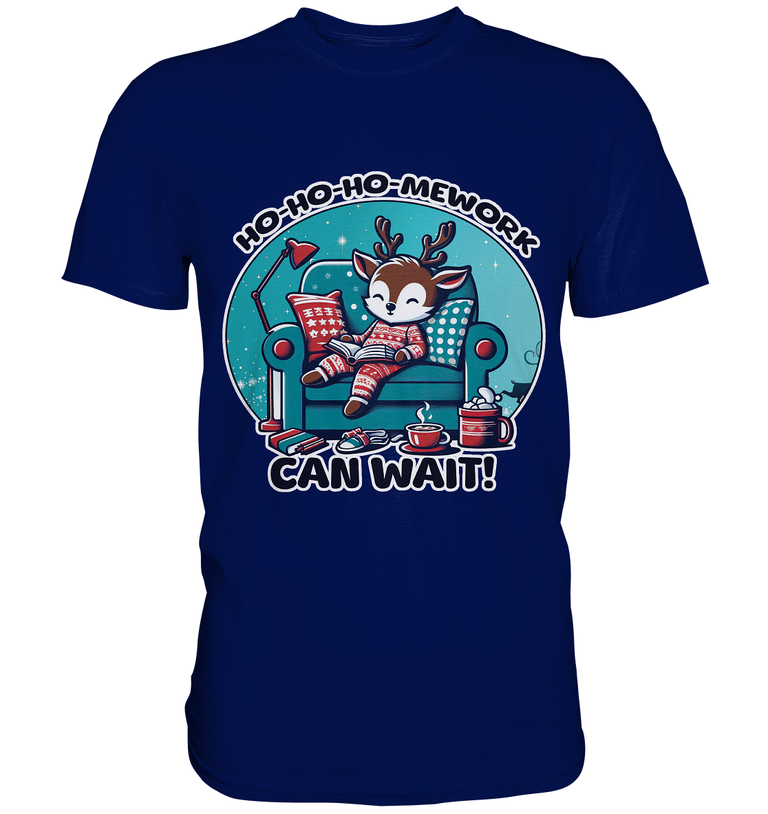 Ho-Ho-Ho-mework Can Wait – Das gemütliche Rentier im Weihnachtsschlaf!FaunaFeels OnlineshopHo-Ho-Ho-mework