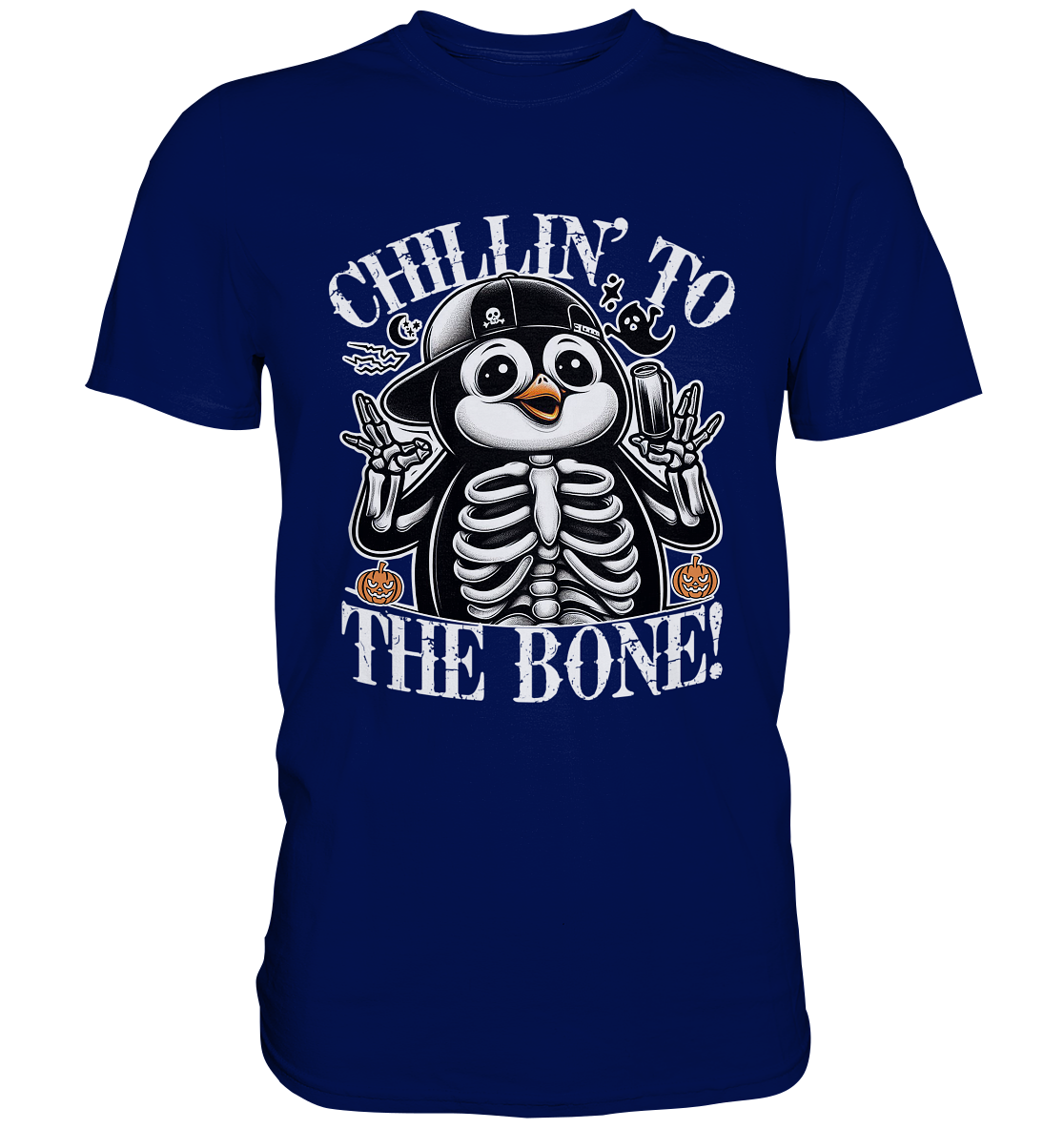 Chillin' to the Bone – Der coolste Pinguin mit Gruselcharme! - PremiumFaunaFeels OnlineshopBone – Der coolste Pinguin mit Gruselcharme