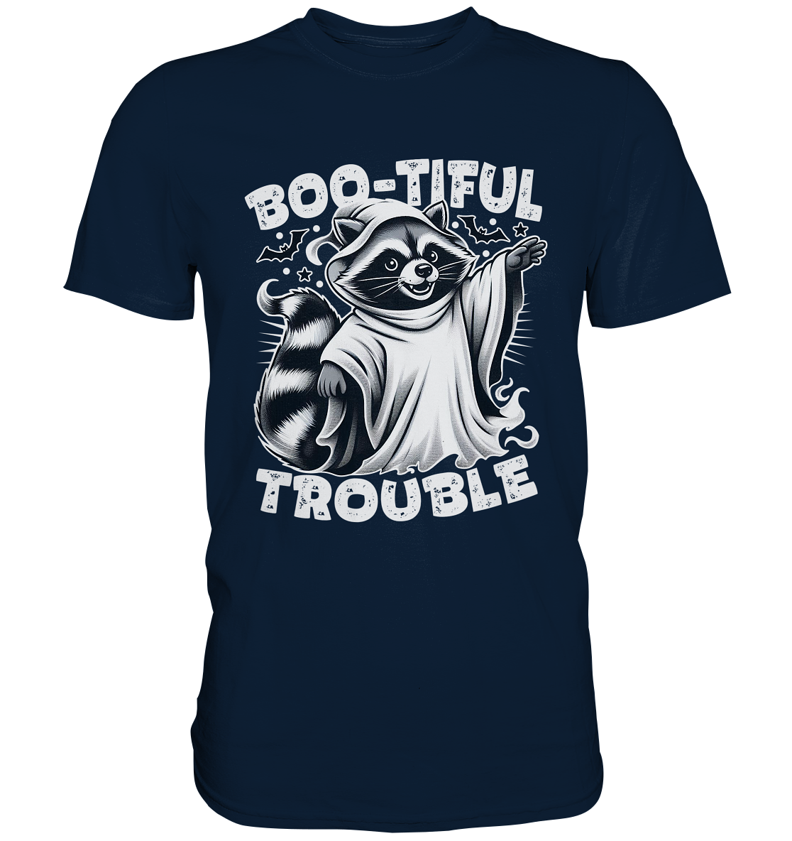 Boo-tiful Trouble – Der freche Waschbär mit Geister-Charm! - Premium SFaunaFeels OnlineshopBoo-tiful Trouble – Der freche Waschbä