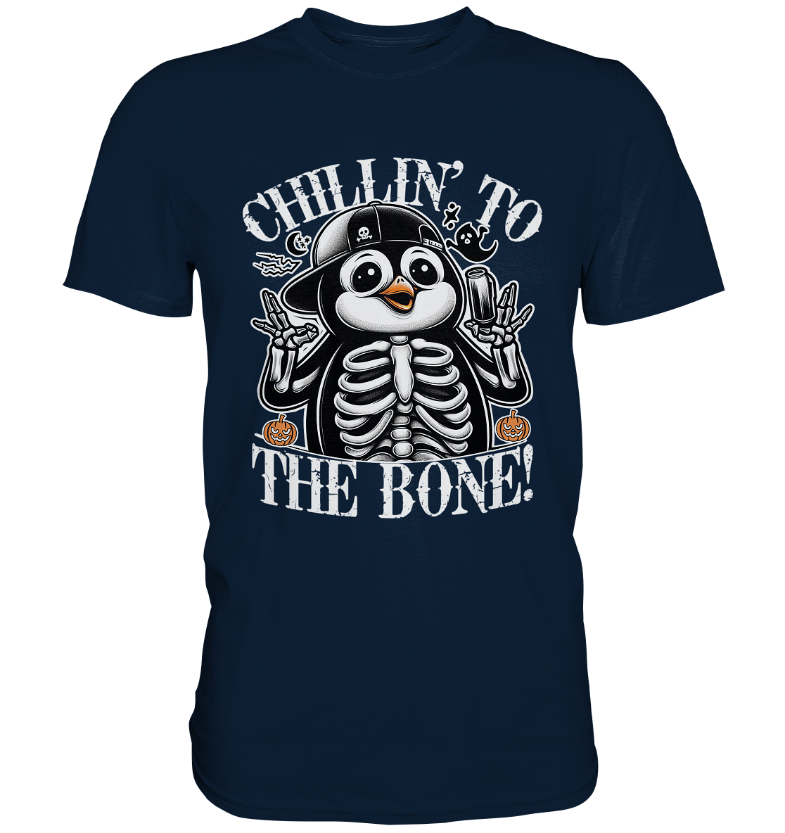 Chillin' to the Bone – Der coolste Pinguin mit Gruselcharme! - PremiumFaunaFeels OnlineshopBone – Der coolste Pinguin mit Gruselcharme