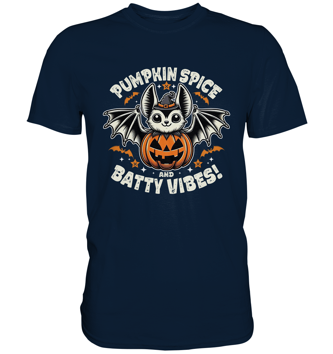 Pumpkin Spice und Batty Vibes – Süß und frech zugleich! - Premium ShirFaunaFeels OnlineshopPumpkin Spice und Batty Vibes –