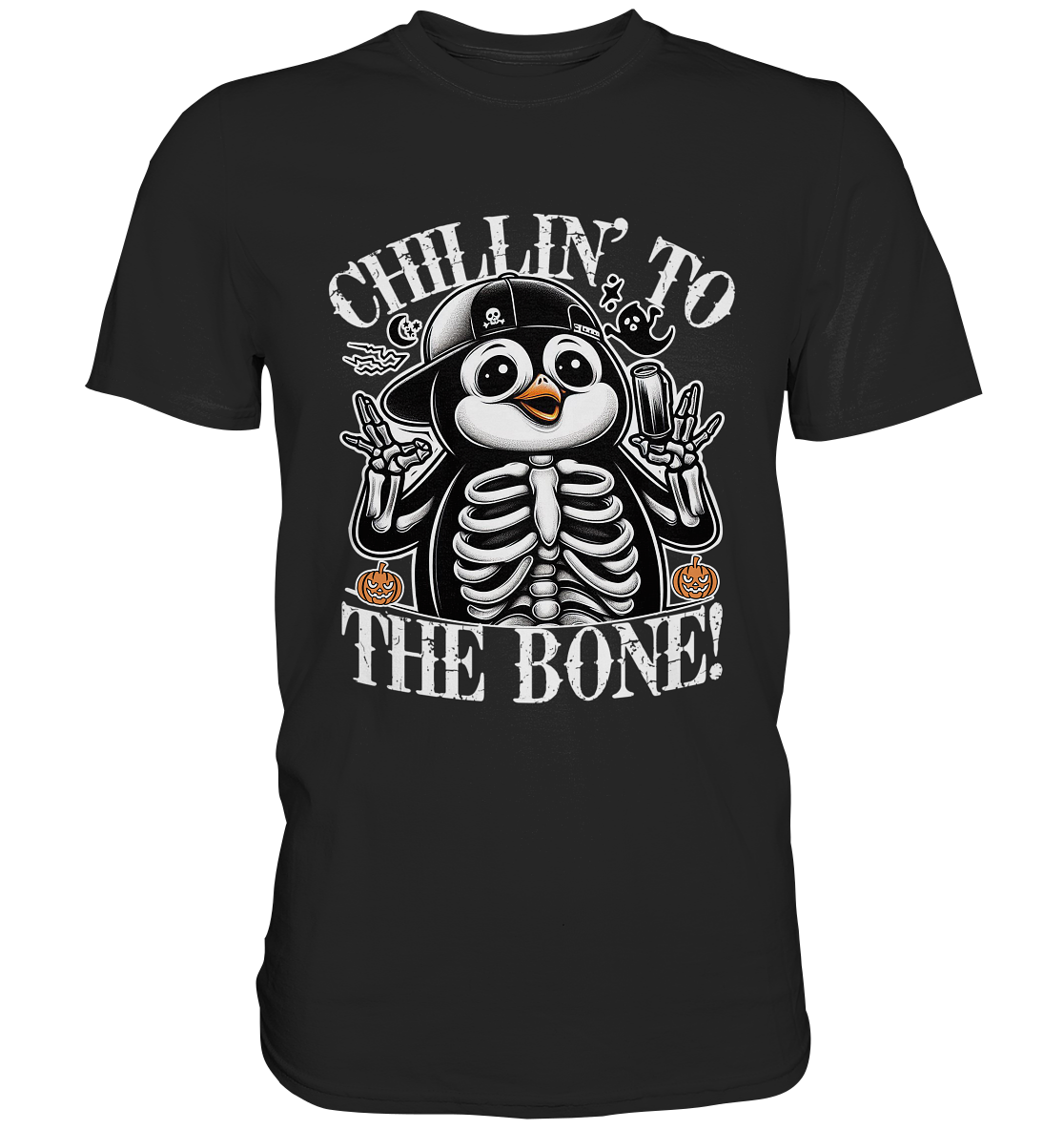 Chillin' to the Bone – Der coolste Pinguin mit Gruselcharme! - PremiumFaunaFeels OnlineshopBone – Der coolste Pinguin mit Gruselcharme