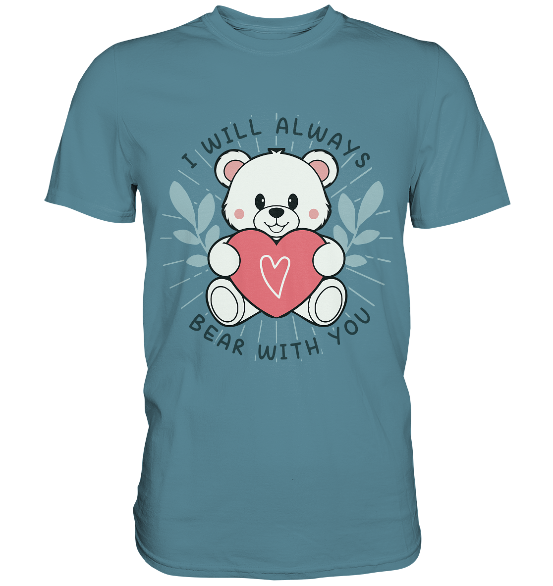 I Will Always Bear With You - Süßer Eisbär mit Herz Valentinsdesign - FaunaFeels OnlineshopI Will