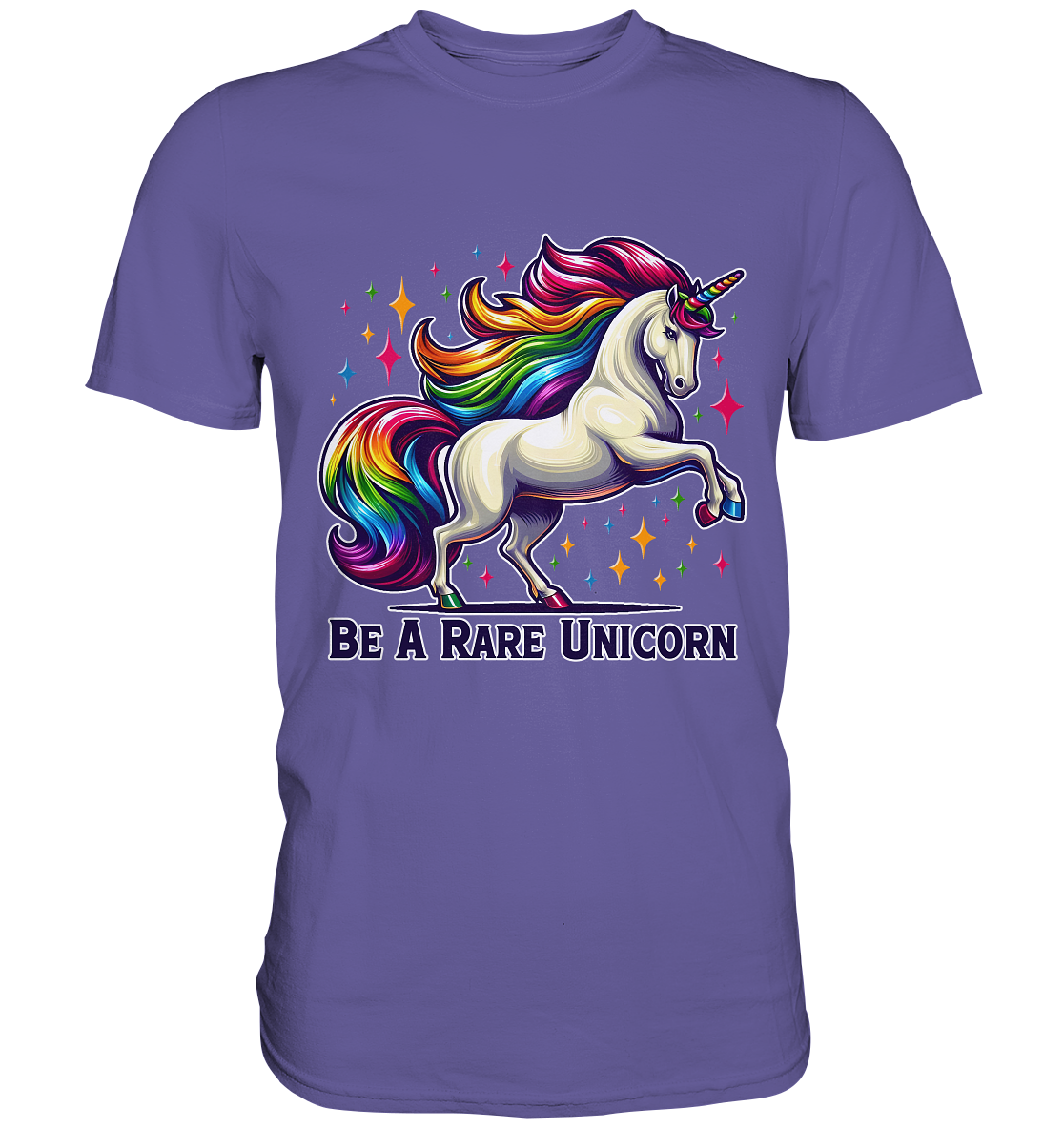 Be A Rare Unicorn – Magisches Einhorn-Design - Premium Shirt
