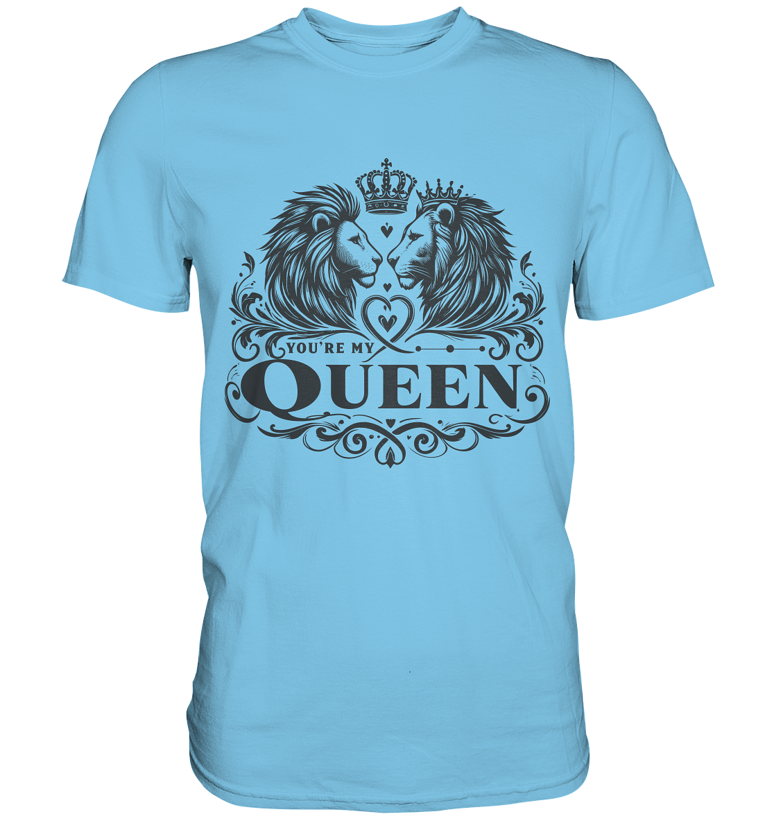 You're My Queen - Königliches Löwenpaar Design im Vintage-Stil - PremiFaunaFeels OnlineshopQueen -